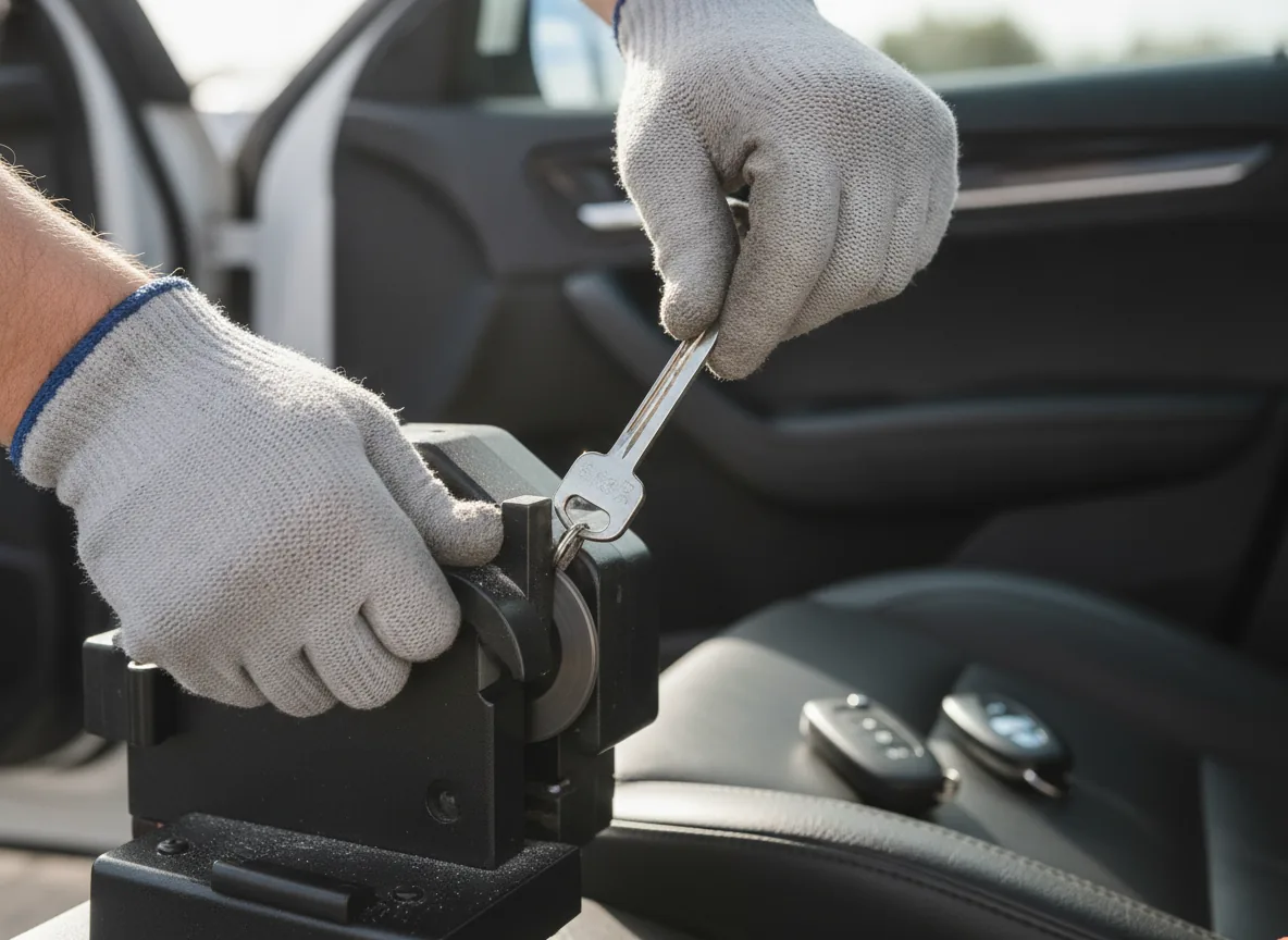 Car key cutting and automotive locksmith service in Colorado Springs
