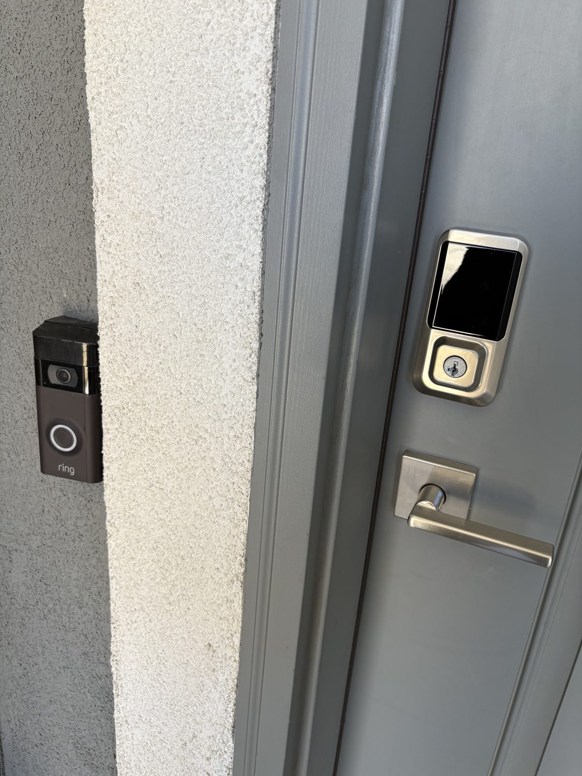 Residential smart lock and Ring doorbell installation in Colorado Springs